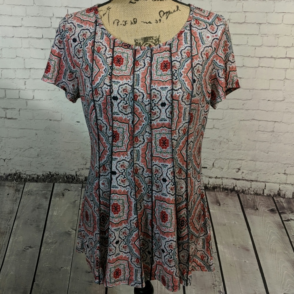 Roz & Ali Paisley Print Shirt